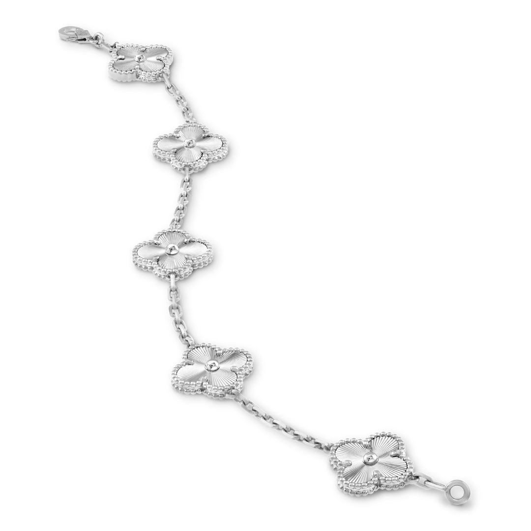 CLOVER | Bracciale in Argento