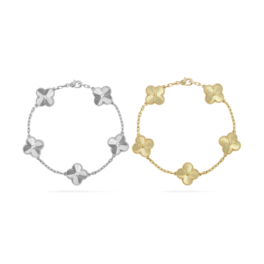 Set di Bracciali a 2 Pezzi - Argento/Oro