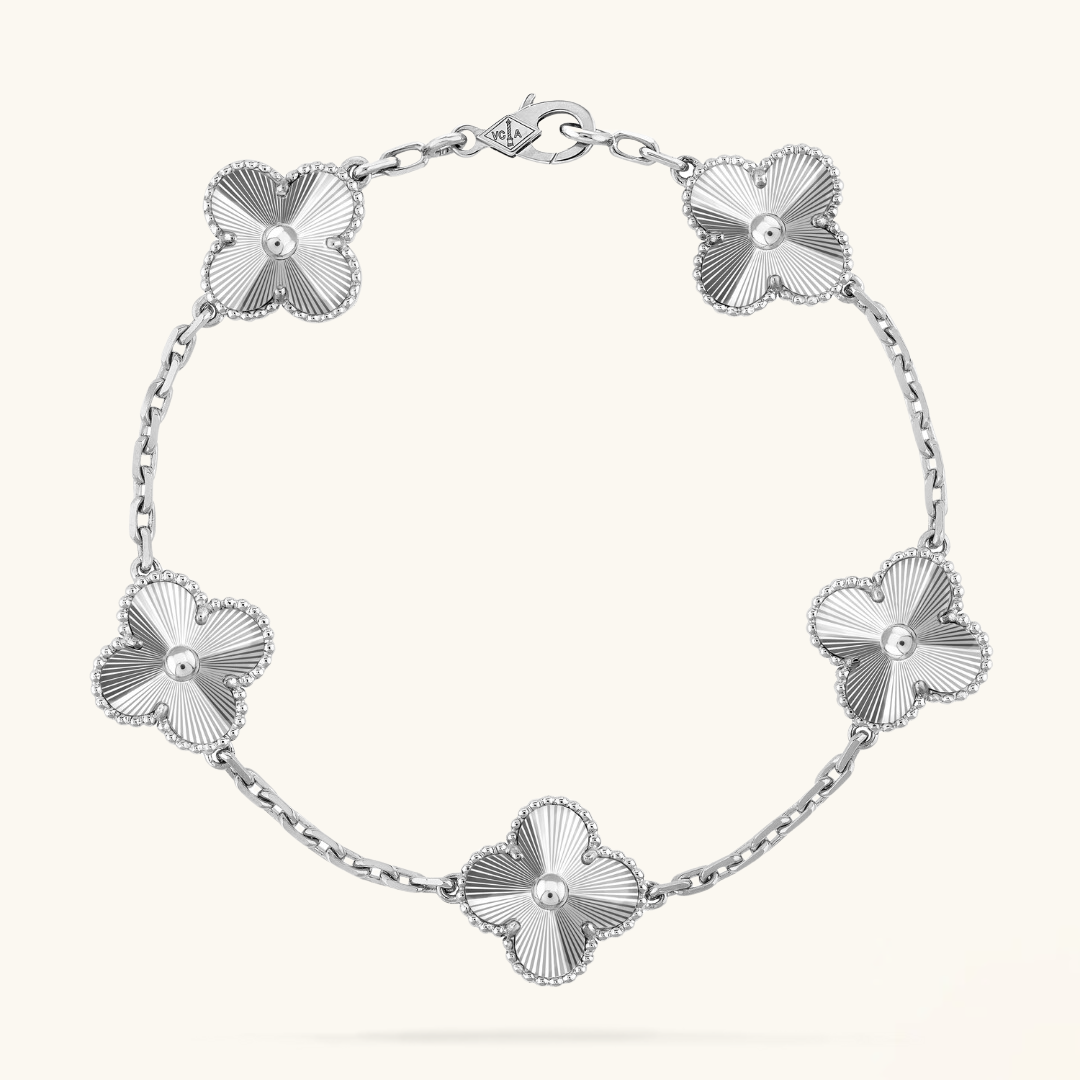 CLOVER | Bracciale in Argento