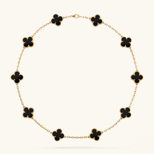 CLOVER | Collana Nera 10 Motivi