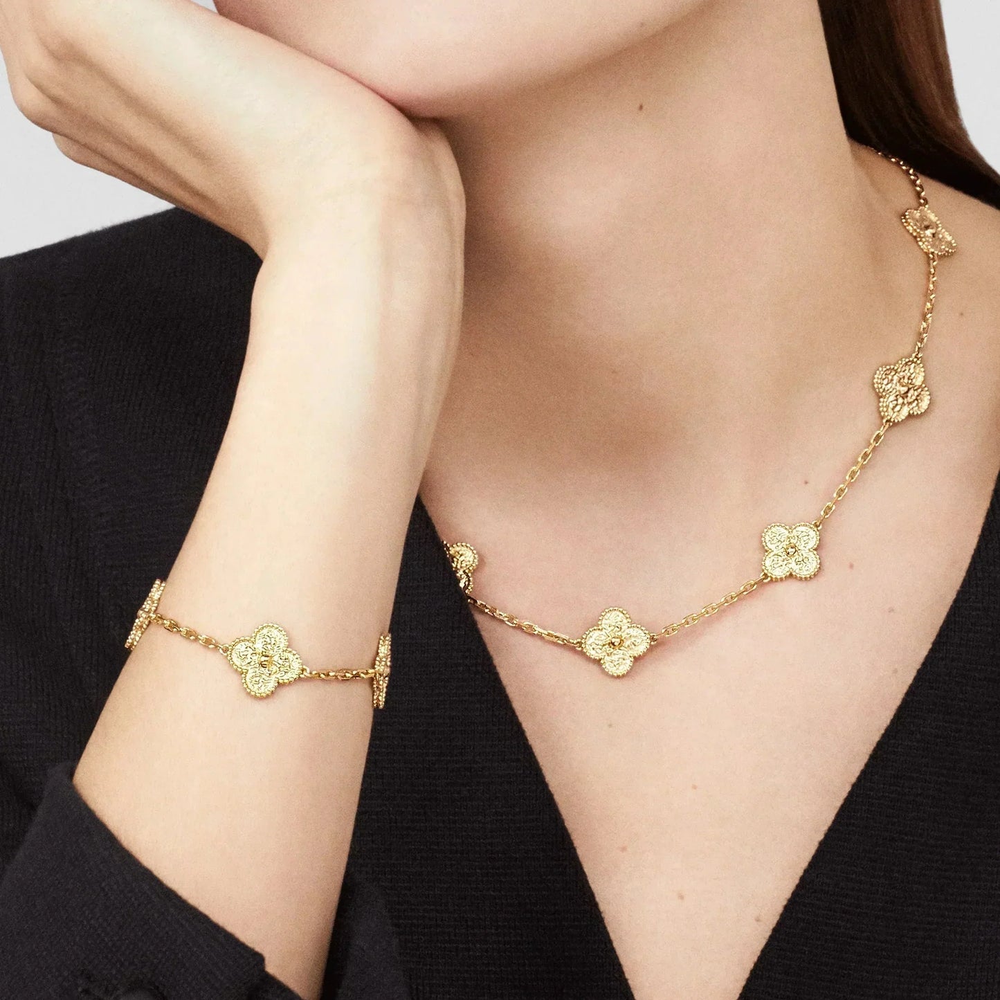 CLOVER | Collana in Oro 10 Motivi