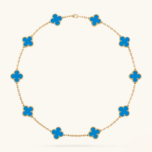 CLOVER | Collana Blu 10 Motivi