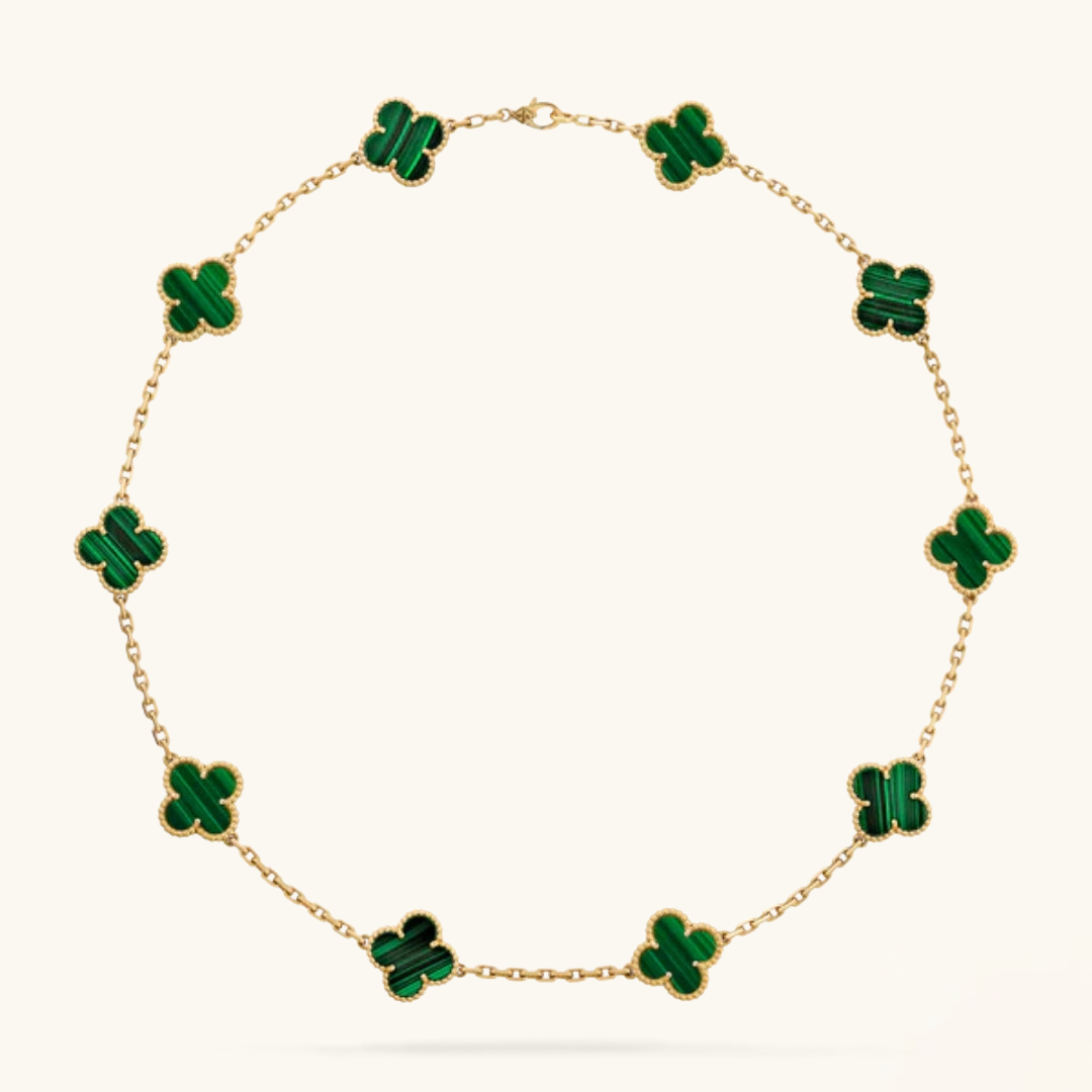 CLOVER | Collana Verde 10 Motivi