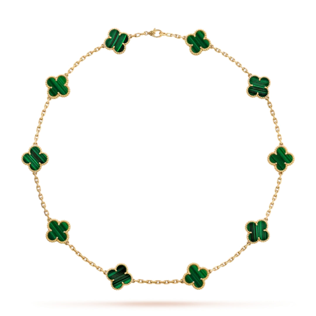 CLOVER | Collana Verde 10 Motivi