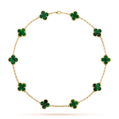 CLOVER | Collana Verde 10 Motivi