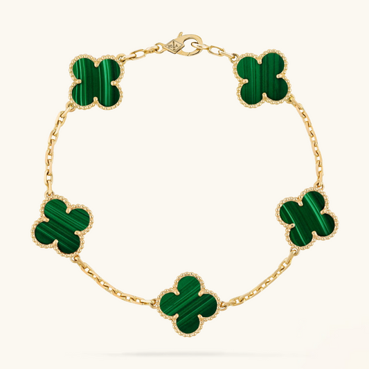 CLOVER | Bracciale Verde